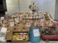 ضبط مليون ونصف قطعة ألعاب نارية فى حملات أمنية بالمحافظات