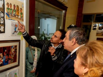 ريشة “محمد الصباغ” تخطف الأضواء في مسابقة “الحضارة الكبرى” برعاية مصر الخير