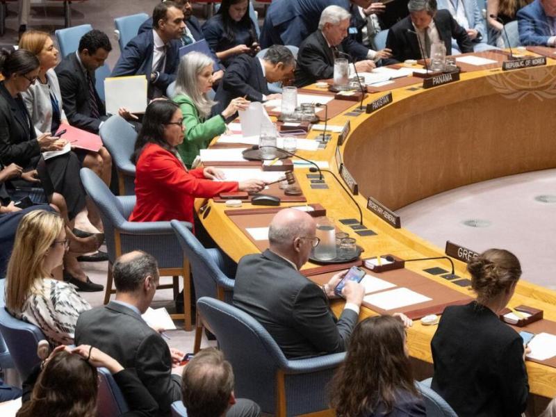 فيتو صيني روسي يحبط مشروع قرار في مجلس الأمن بشأن فتح مضيق هرمز