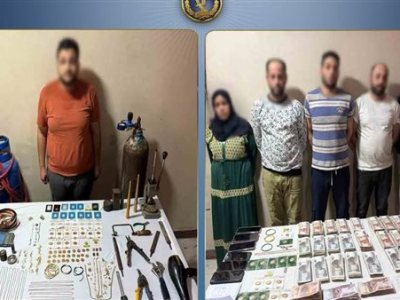 ضبط تشكيل عصابي تخصص في تصنيع وبيع سبائك وجنيهات ذهبية “مقلدة”