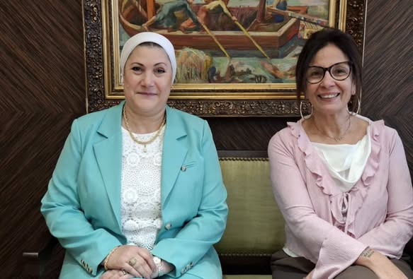 وزيرة الثقافة ورئيسة المجلس القومي للطفولة والأمومة تبحثان سبل التعاون المشترك