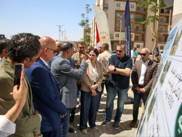 وزيرة الإسكان تتفقد مشروع سكن العاملين المنتقلين إلى العاصمة الجديدة بمدينة بدر