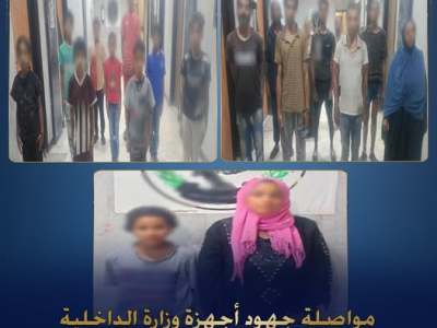 ضبط تشكيل 8 رجال وسيدتين لقيامهم بإستغلال الأطفال الأحداث فى أعمال التسول