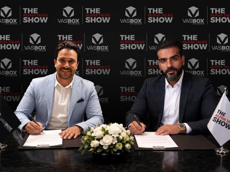 شركتا VASBOX وThe Alpha Talks Show تعلنان شراكة استراتيجية لإطلاق النسخة المصرية من منصة الحوارات الإقليمية
