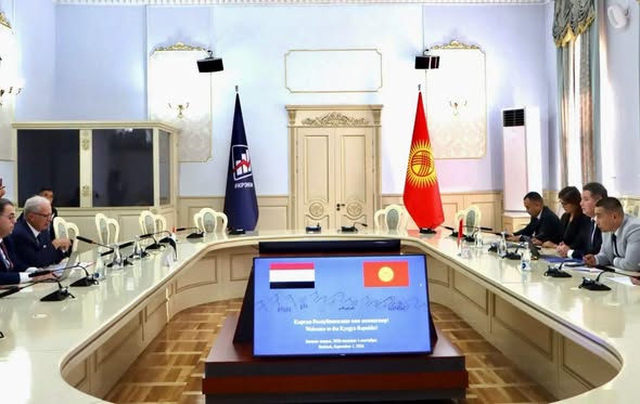 نائب رئيس الوزراء يبحث مع وزير الاقتصاد والتجارة القيرغيزي سبل تعزيز التعاون الاقتصادي والتجاري والاستثماري