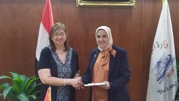 معهد علوم البحار يبحث التعاون مع الفلبين في الاستزراع السمكي وحماية البيئة البحرية