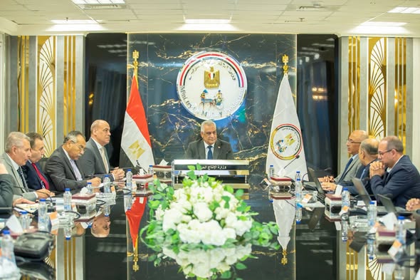 وزير الدولة للإنتاج الحربي يتابع الموقف التنفيذي لمشروعات “حياة كريمة”